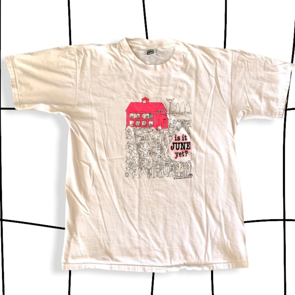 Vintage is it june yet graphic tee